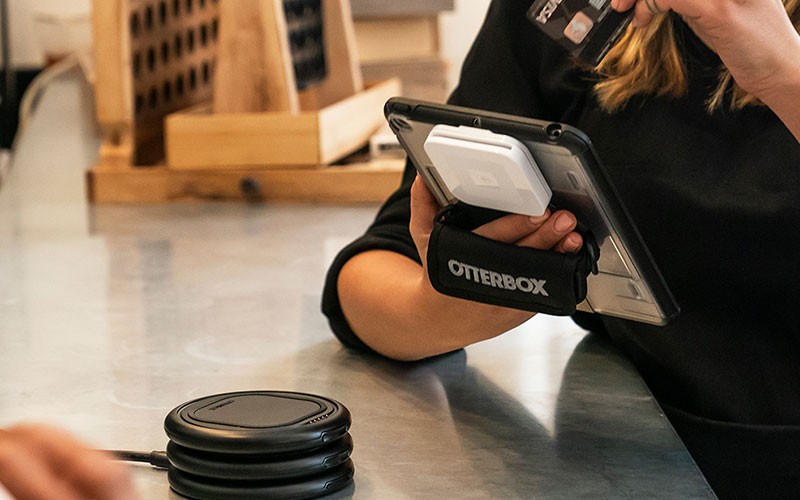 OtterBox products used in retail space