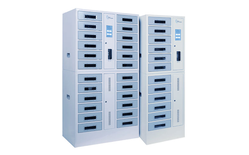 Strengthen device security with secure charging lockers that offer controlled access and reliable charging, Secure device management