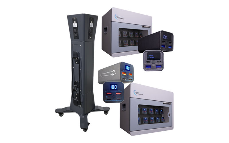 Explore Power Technologies’ range of charging solutions that ensure your devices are always prepared Mobile power solutions