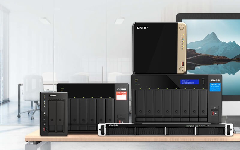 Simplify team collaboration and file sharing. QNAP products