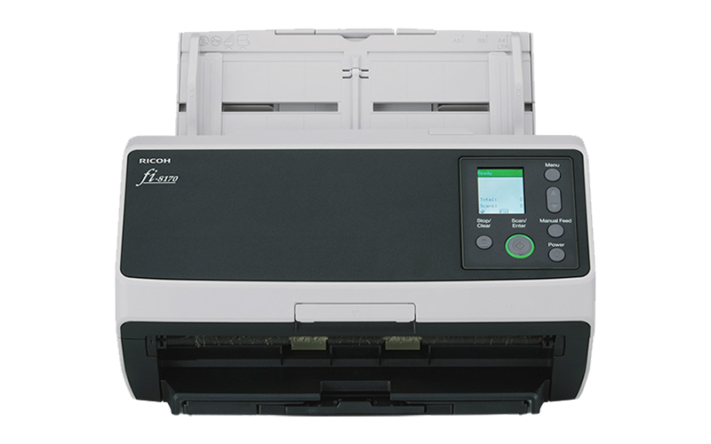 Fujitsu fi-8170 scanner brings impressive paper feeding, image quality and reliability to all your front office scanning. Fujitsu fi-8170 scanner