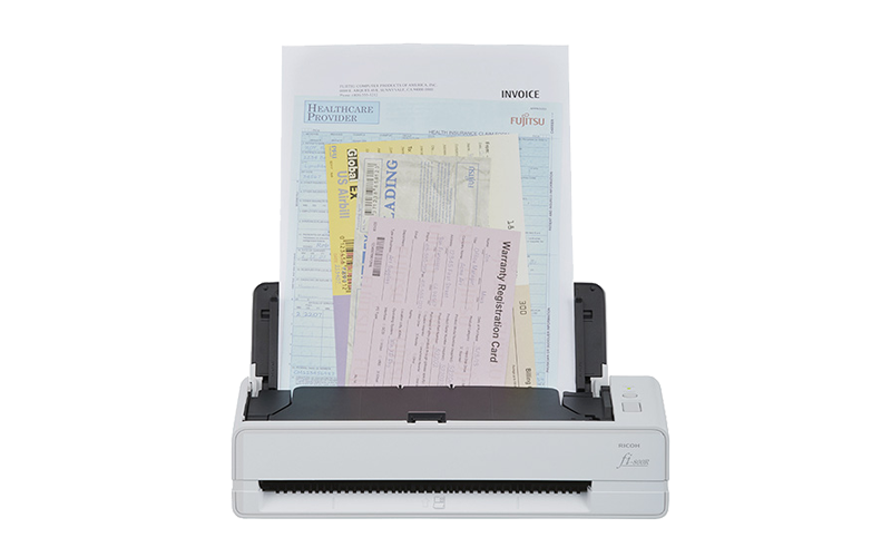 The ultra-compact, versatile fi-800R scanner saves valuable desk space Fujitsu fi-800r scanner