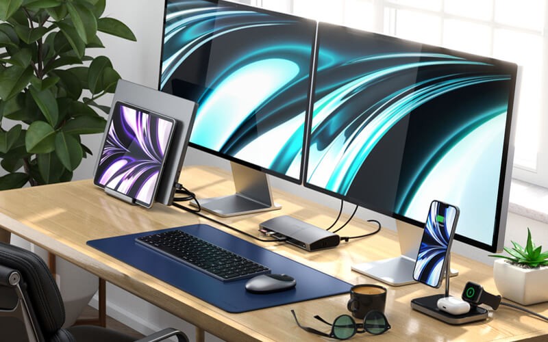 Satechi takes that ability to new levels with peripherals and accessories Personal workstation