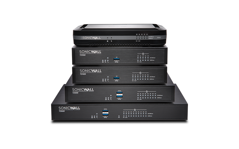 Next-generation firewalls SonicWall Next-generation firewalls stack of products
